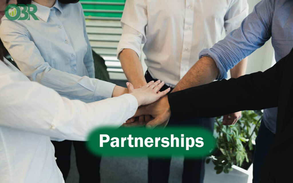 TYPES OF PARTNERSHIPS visual data 2