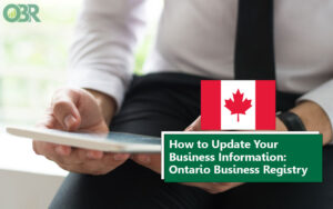 update your business and registration